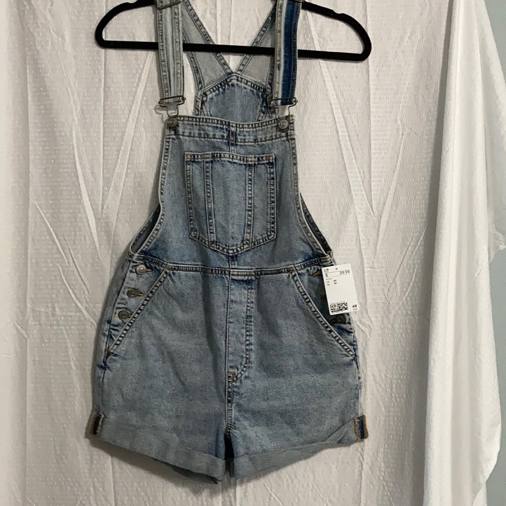 Divided - Women’s Denim Bib-Shorts